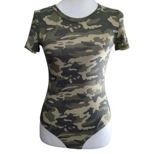 Aqua bodysuit size S camouflage